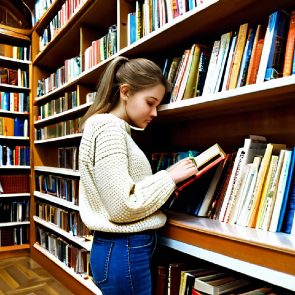 보드게임 비하인드 스토리 - Cozy Moscow Bookstore**

"A brightly lit bookstore in Moscow, filled with shelves of books in Russia...