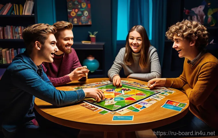보드게임 리뷰 사이트 - **Image Prompt 2: Online Board Game Reviewer's Nook** A young adult (male or female, in their ea...